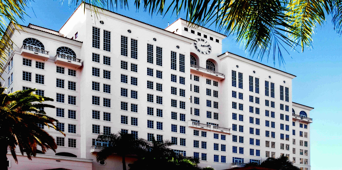 The Hyatt Regency in Coral Gables is a beautiful location for a luxury Zeel massage.