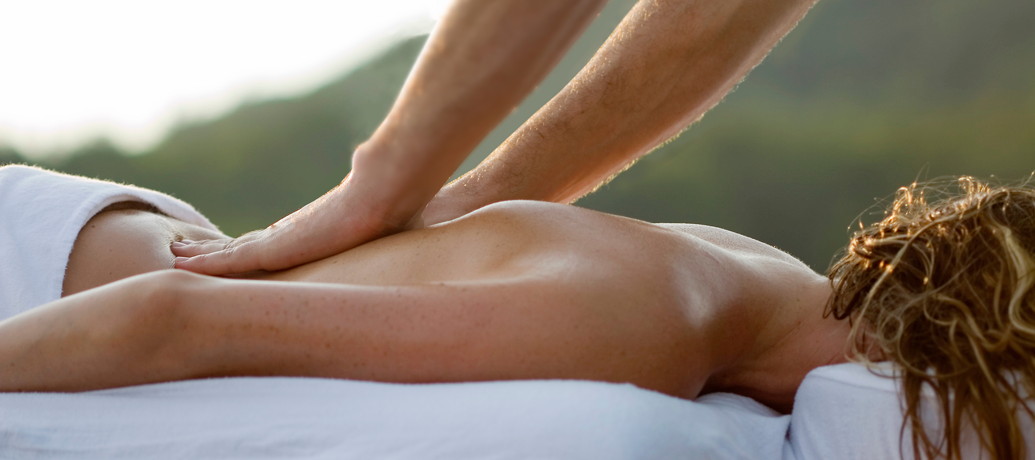 Breathe in the fresh air during a relaxing outdoor massage with Zeel.