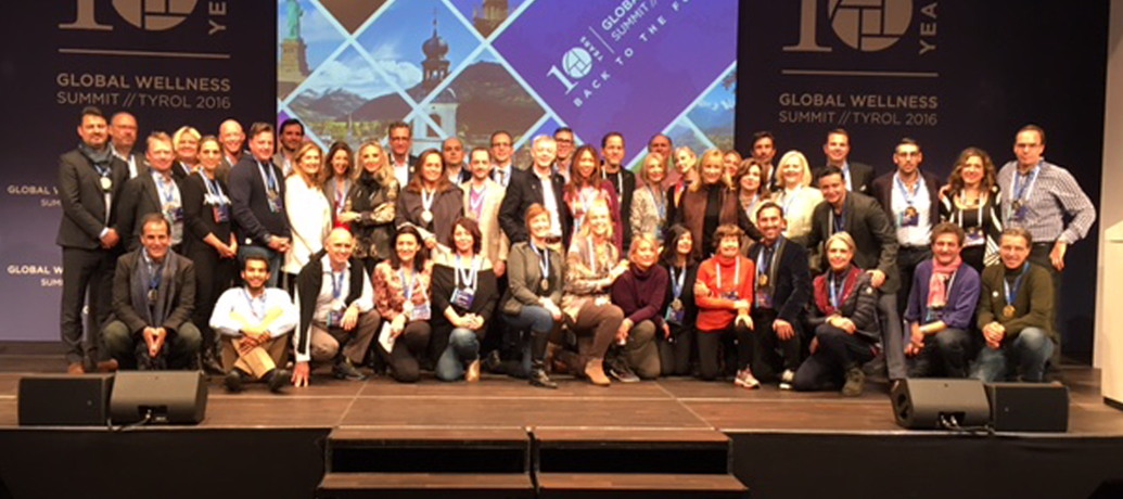 Zeel Spa Staffing - a diverse group gathers at the Global Wellness Summit in Tirol, Austria
