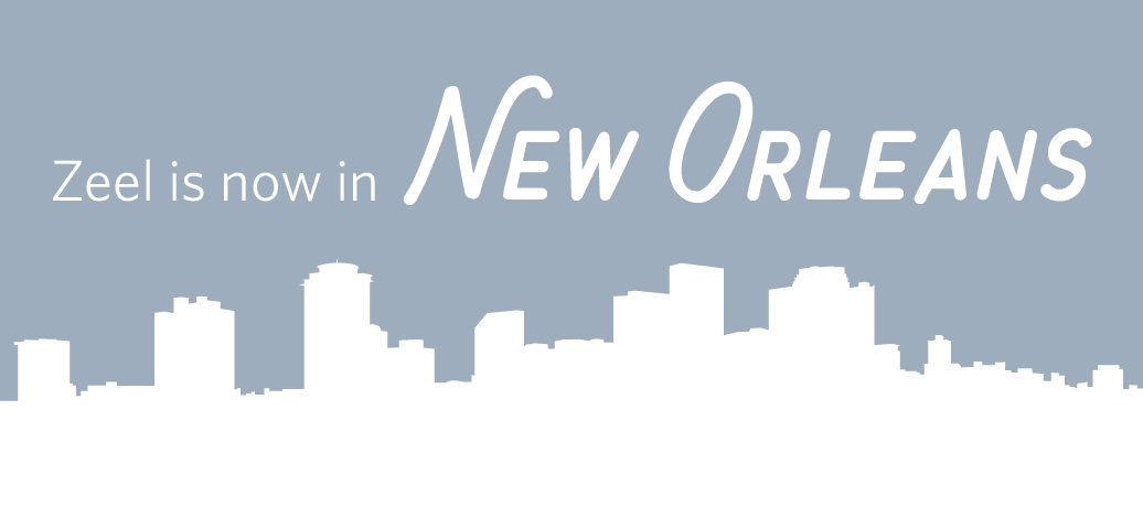 Zeel is now in New Orleans