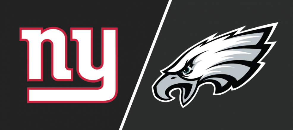 Resultat d'imatges de New York Giants vs. Philadelphia Eagles logos