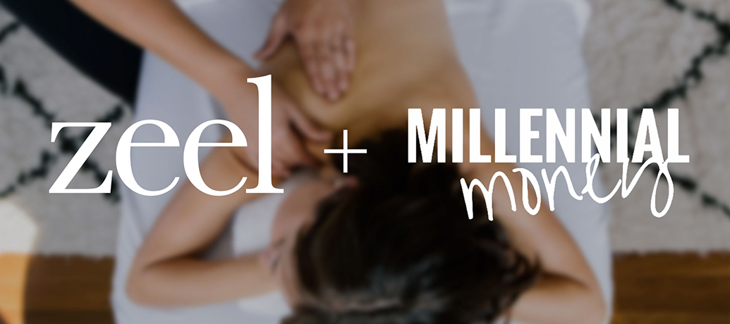 Shannah Game Millennial Money podcast features Zeel Massage as one of the best apps for music festival season