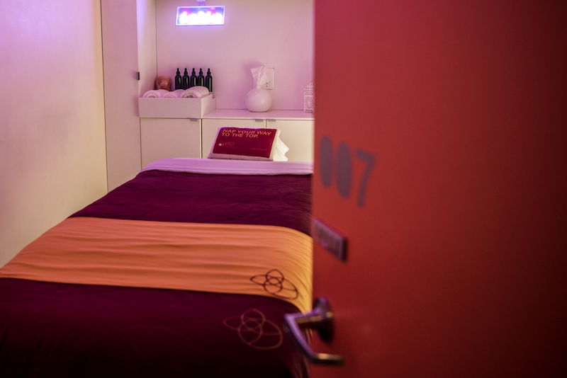 Yelospa's unique nap rooms