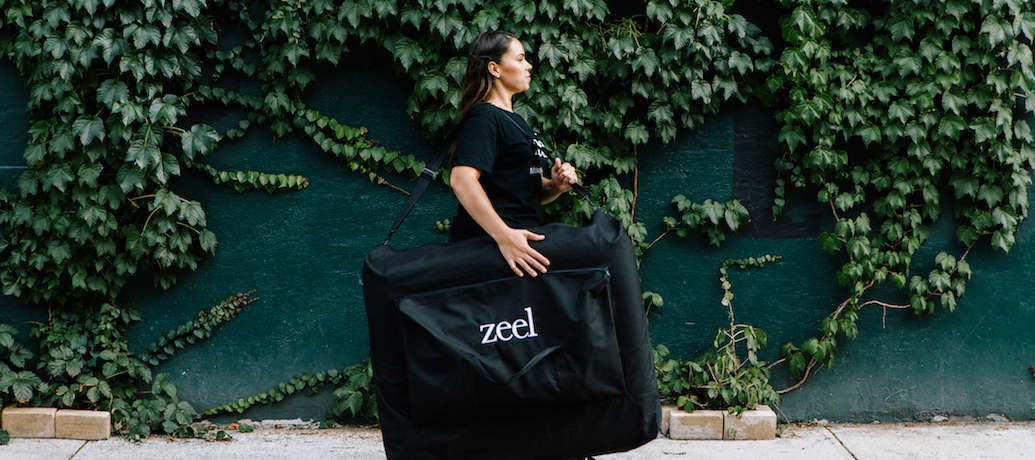 Massage top therapist bag