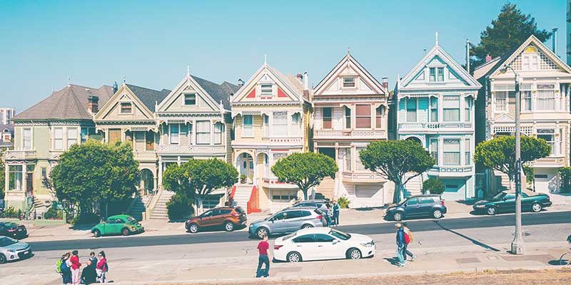 San Francisco - one of the most walkable or hikeable cities in the US