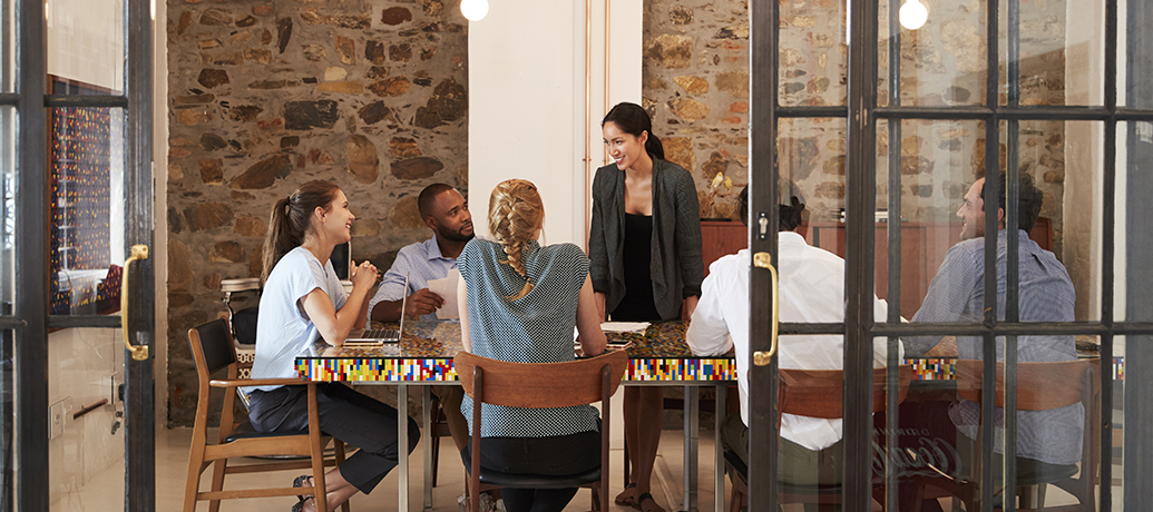 Employee appreciation day team meeting