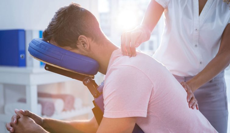 Chair massages top for employees