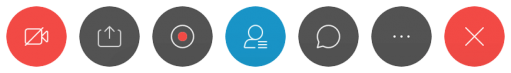 Webex Control Buttons